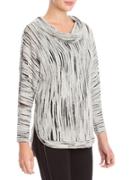 Nic+zoe Cowl Neck Knitted Top