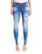 Miraclebody Ideal Patch And Repair Skinny Jeans