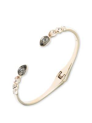 Givenchy Swarovski Crystal Graduated Teardrop Stone Cuff