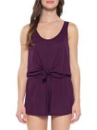 Becca By Rebecca Virtue Breezy Basics Knot Romper