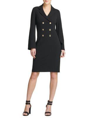 Donna Karan Double Breasted Shirt Dress