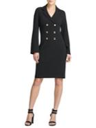 Donna Karan Double Breasted Shirt Dress
