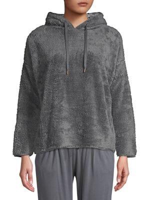 Pj Salvage Plushy Drawstring Hoodie