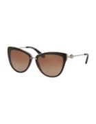 Michael Kors 56mm Abela Ii Gradient Cat-eye Sunglasses