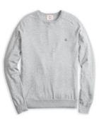 Brooks Brothers Red Fleece Cotton Cashmere Sweater