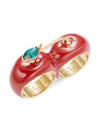 Kate Spade New York Cherry Double Ring