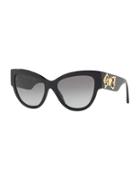 Versace Ita 55mm Cat Eye Sunglasses