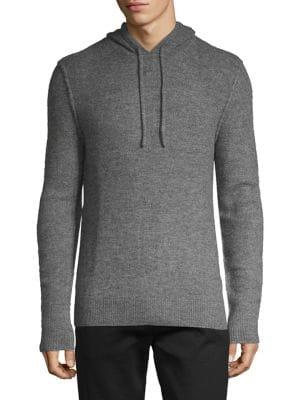 En Thread Hooded Pullover