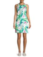 Tommy Bahama Hibiscus Hues Shift Mini Dress