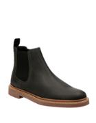 Clarks Round-toe Leather Boots