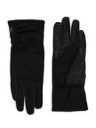 Ur Powered Ruched Faux Fur-lined Tech Gloves