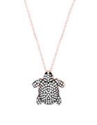 Lord & Taylor Cubic Zirconia Turtle Necklace