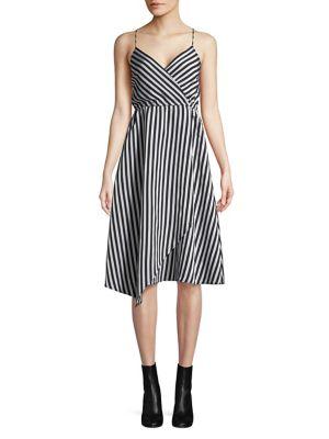 Tracy Reese Asymmetric Slip Dress