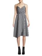 Tracy Reese Asymmetric Slip Dress