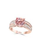 Effy Blush Diamond, Morganite And 14k Rose Gold Ring