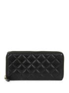 Lord & Taylor Quilted Zip-around Wallet
