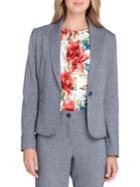 Tahari Arthur S. Levine Petite Notched Collar Jacket