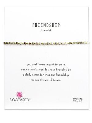 Dogeared Handmade Friendship Bracelet