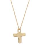 Robert Lee Morris Soho Goldtone Cross Necklace