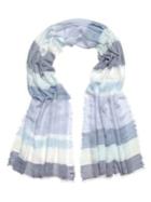 Fraas Multistriped Oblong Scarf
