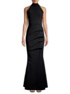 Chiara Boni La Petite Robe Slavinka Embellished Halter Mermaid Gown