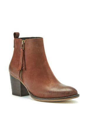 Blondo Vegas Leather Waterproof Booties