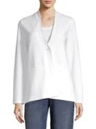 Eileen Fisher Ponte V-neck Blazer