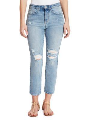 William Rast So Cheeky Slim-leg Ankle Jeans