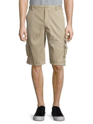 Buffalo David Bitton Hevan Cotton Cargo Shorts