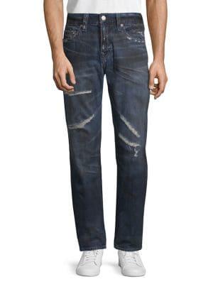 True Religion D Rocco Midnight Storm Slim-fit Jeans