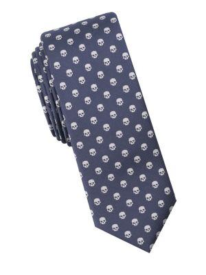 Lord Taylor Skull Slim Tie
