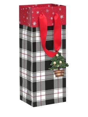 Anna Griffin Plaid Spirit Gift Bag