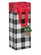 Anna Griffin Plaid Spirit Gift Bag