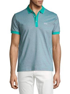 Boss Paddy Contrast-tip Polo