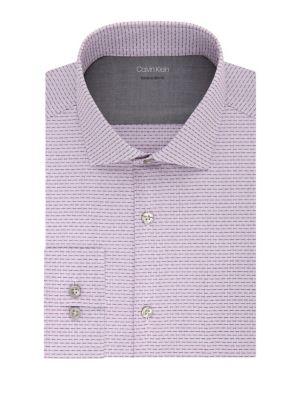 Calvin Klein Extra Slim-fit Dobby Dress Shirt