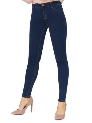 Dorothy Perkins Indigo Authentic Frankie Skinny Fit Jeans