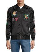 Reason Patch-accented Bomber Jacket