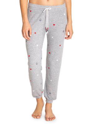 Pj Salvage Usa Love Relaxed-fit Jogger Pants