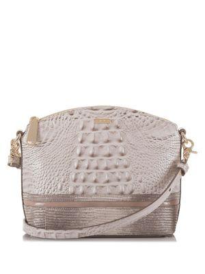 Brahmin Mini Duxbury Zaggora Leather Crossbody Bag