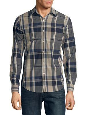 Dockers Premium Edition Plaid Slim-fit Button-down Shirt