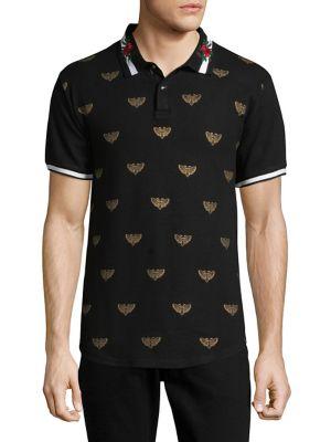 Reason Cotton Printed Polo