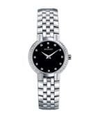 Movado Ladies Faceto Stainless Steel Diamond Watch