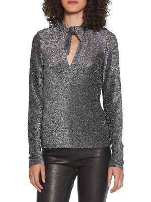 Walter Baker Yanira Metallic Top
