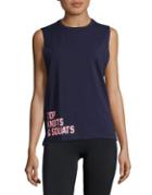 Under Armour Top Knots And Squats Muscle Cotton Tank Top