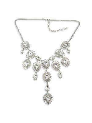 Belle By Badgley Mischka Crystal Statement Necklace