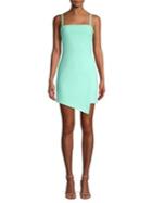 Likely Haven Asymmetric Hem Mini Dress