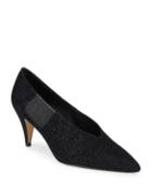 Free People Florence Sparkling Suede Pumps