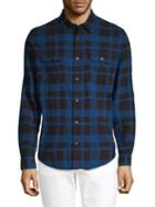 Calvin Klein Jeans Checked Long-sleeve Button-down Shirt
