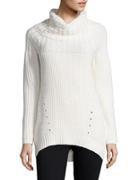 Context High-low Ribbed Pullover