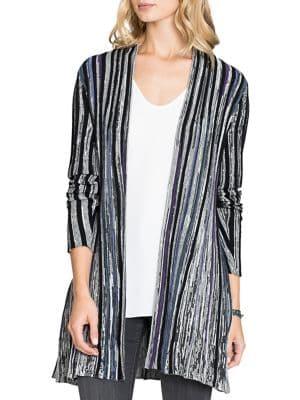 Nic+zoe No Regrets Striped Cardigan